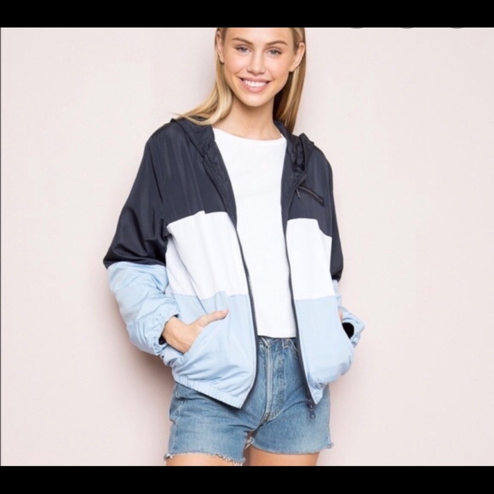 Brandy Melville Striped Jacket